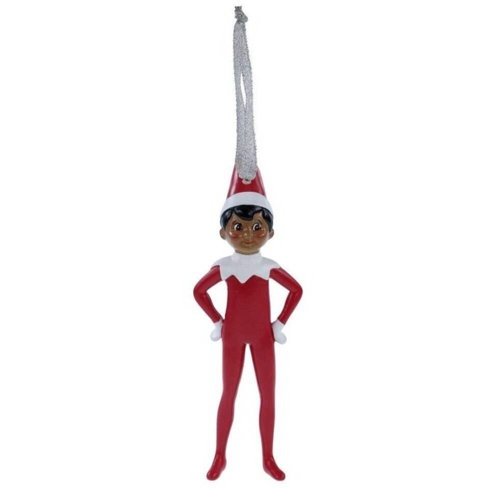 The Elf On The Shelf African American Christmas Ornament By SantaVerse